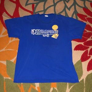 NBA Blue Champions Short Sleeve Tee
